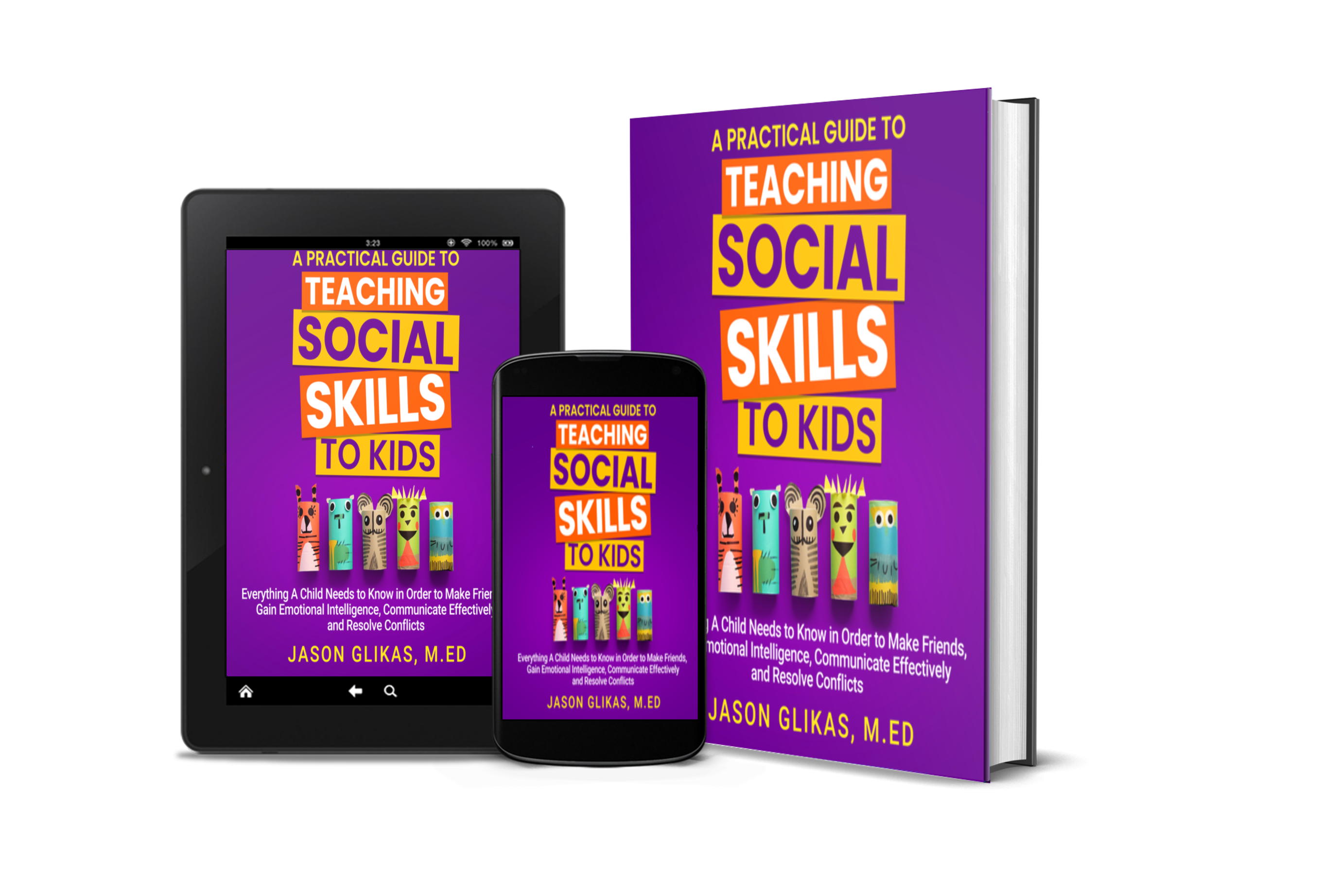 Book cover: A Practical Guide to Teaching Social Skills to Kids